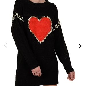 Molly Bracken heart sweater dress
